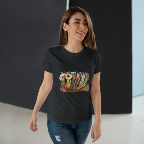 "Into the Woods" Print on Women's T-Shirt