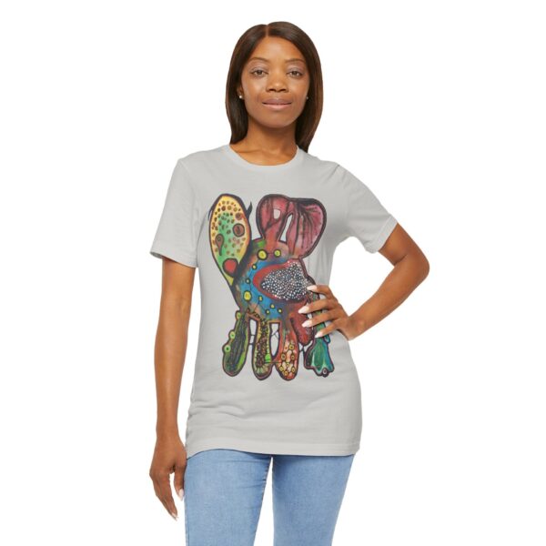 "Just Leaving" Print on Unisex Tee