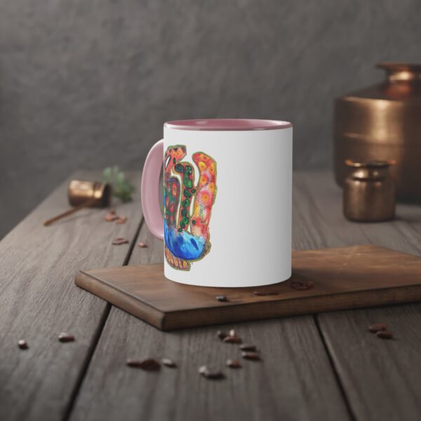 "A Thousand Eyes Looking In" Print on Coffee Mug