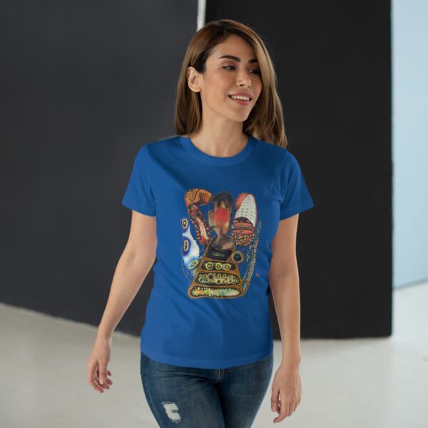 "Digging" Print on Women's T-Shirt