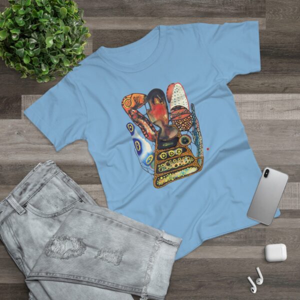 "Digging" Print on Women's T-Shirt