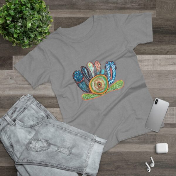"Inside Out" Print on Woman's T-Shirt