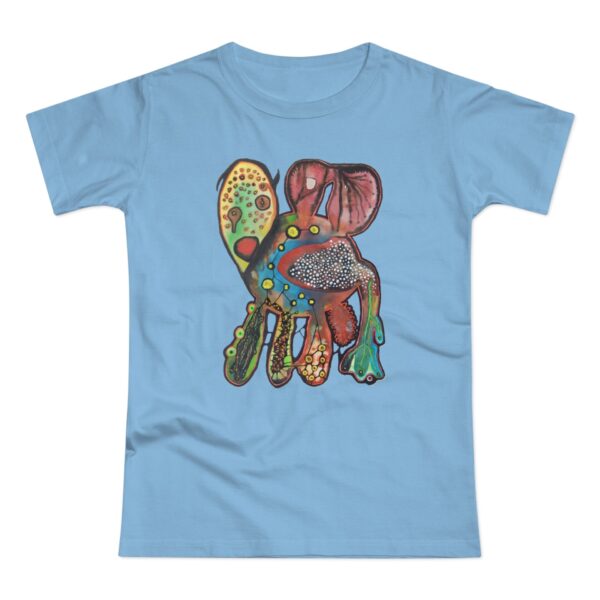 "Just Leaving" Print on Women's T-Shirt