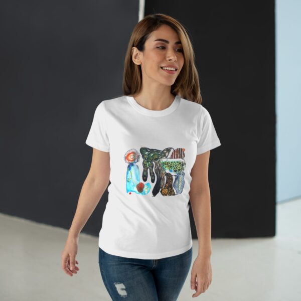 "Hearding" Print on Women's T-Shirt
