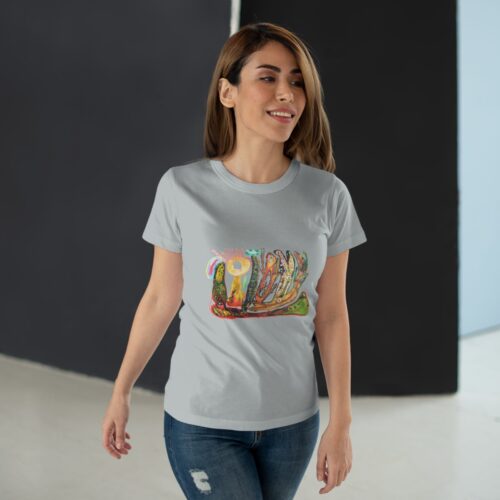 "Into the Woods" Print on Women's T-Shirt