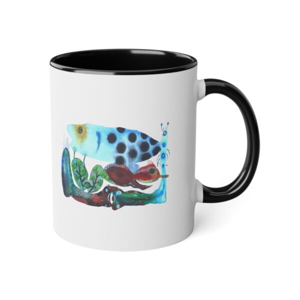 "The Garden Pond" Print on Coffee Mug