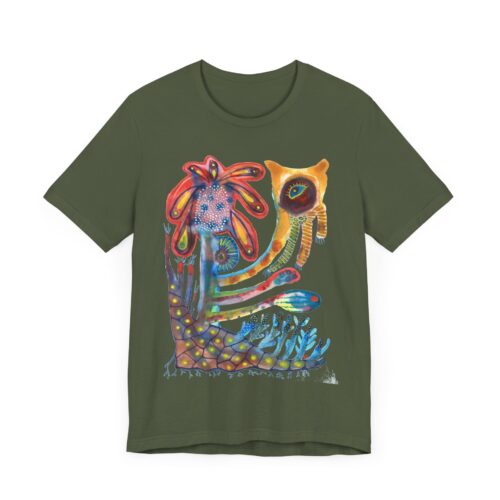 "Watchfulness" Print on Unisex Tee
