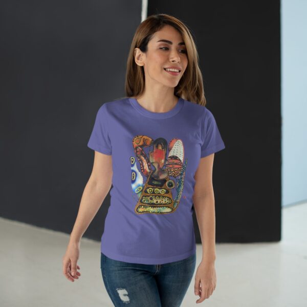 "Digging" Print on Women's T-Shirt