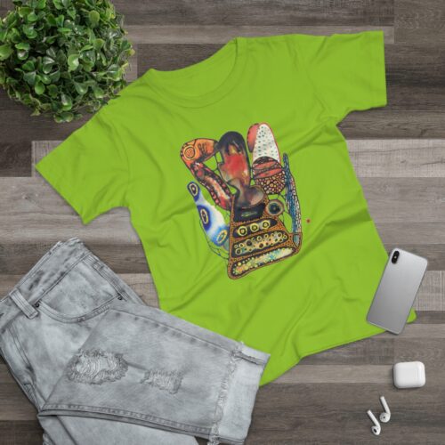 "Digging" Print on Women's T-Shirt