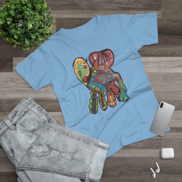 "Just Leaving" Print on Women's T-Shirt