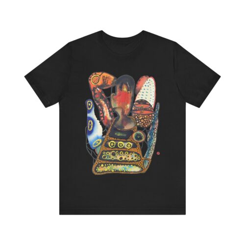 "Digging" Print on Unisex Short Sleeve Tee
