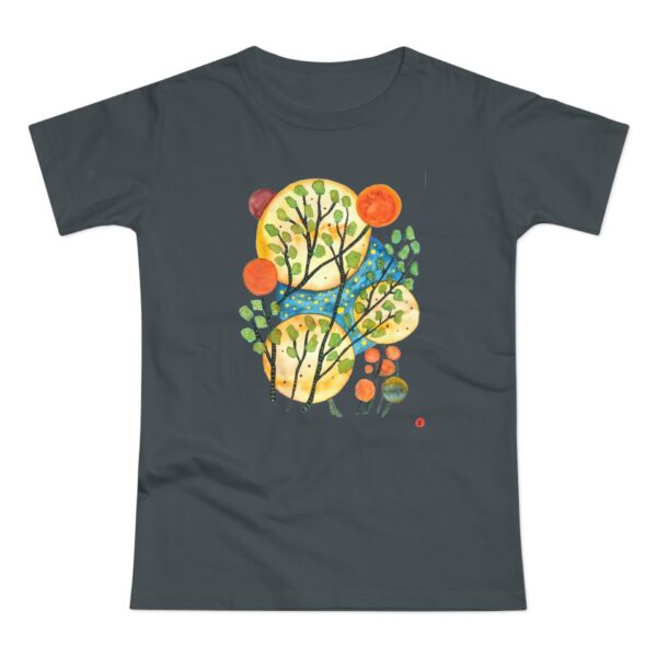 "Worlds" Print on Women's T-Shirt