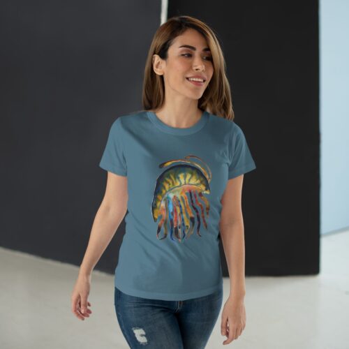 "Shrimp" Print on Women's T-shirt