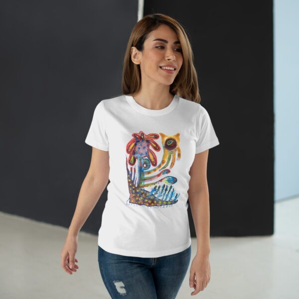 "Watchfulness" Print on T-Shirt for Women