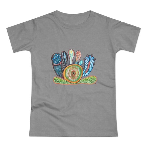 "Inside Out" Print on Woman's T-Shirt