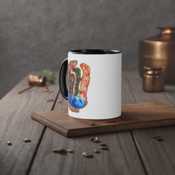 "A Thousand Eyes Looking In" Print on Coffee Mug