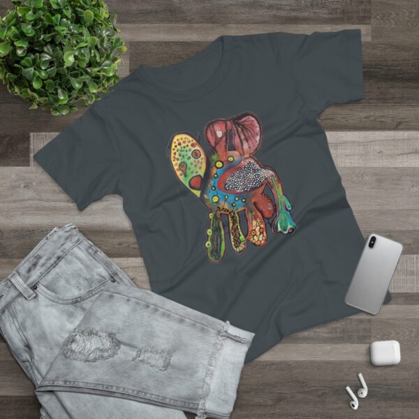 "Just Leaving" Print on Women's T-Shirt