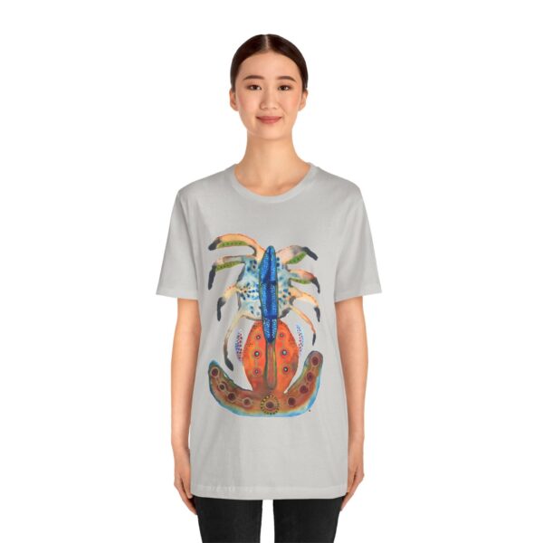 "Moulting" Print on Unisex Short Sleeve Tee