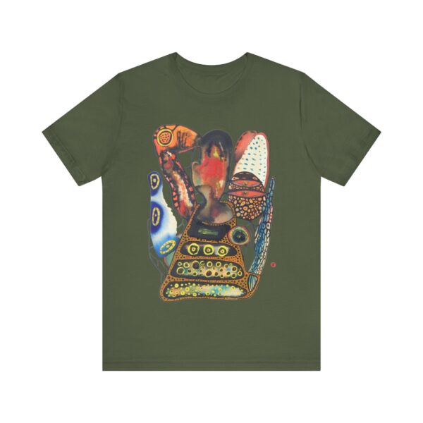 "Digging" Print on Unisex Short Sleeve Tee