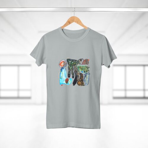 "Hearding" Print on Women's T-Shirt