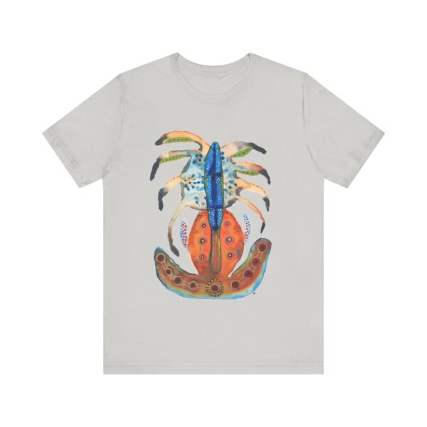 "Moulting" Print on Unisex Short Sleeve Tee