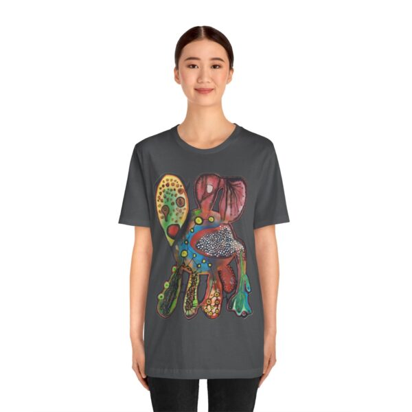 "Just Leaving" Print on Unisex Tee