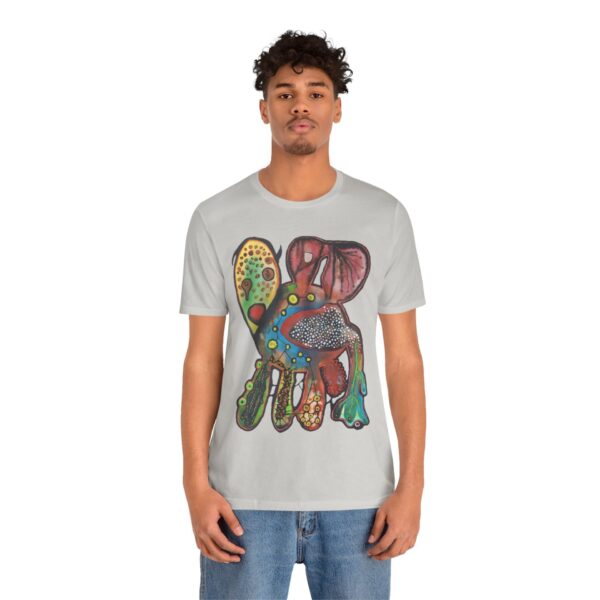 "Just Leaving" Print on Unisex Tee