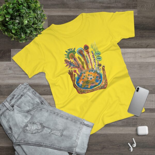 "Birthing" Print on Women's T-Shirt