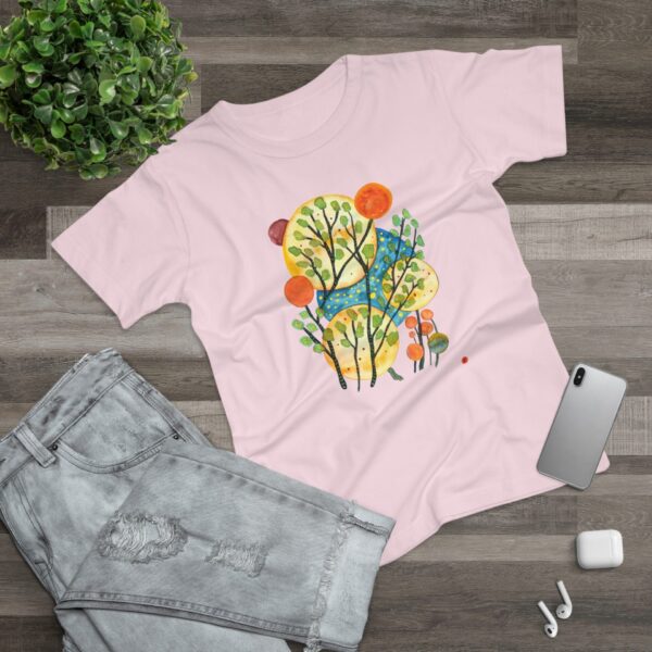 "Worlds" Print on Women's T-Shirt