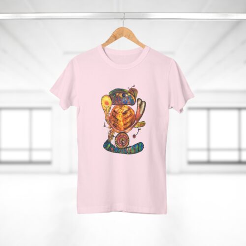 "Opening Up", Print on Women's T-shirt