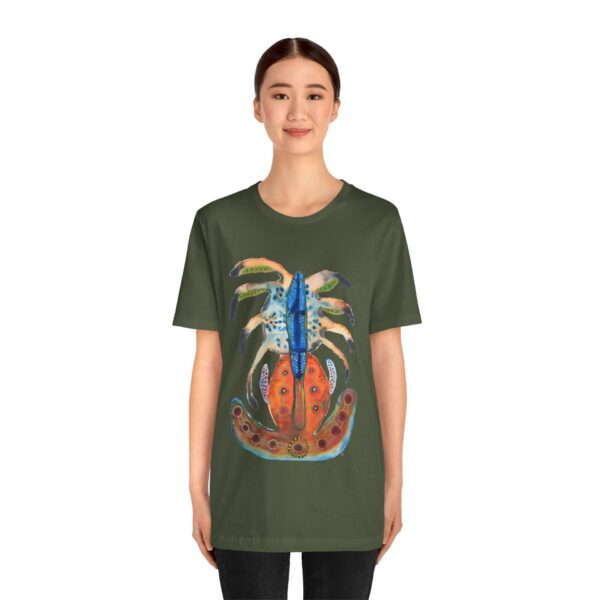"Moulting" Print on Unisex Short Sleeve Tee