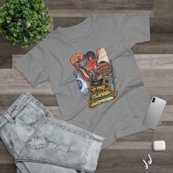 "Digging" Print on Women's T-Shirt