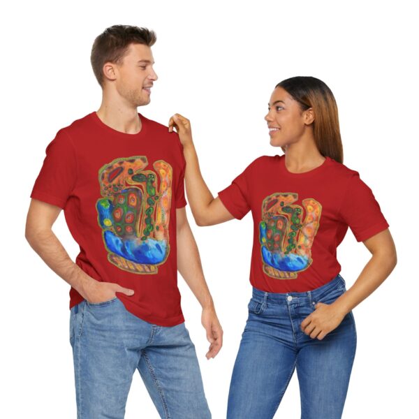 "A Thousand Eyes, Looking In" Print on Unisex T-Shirt