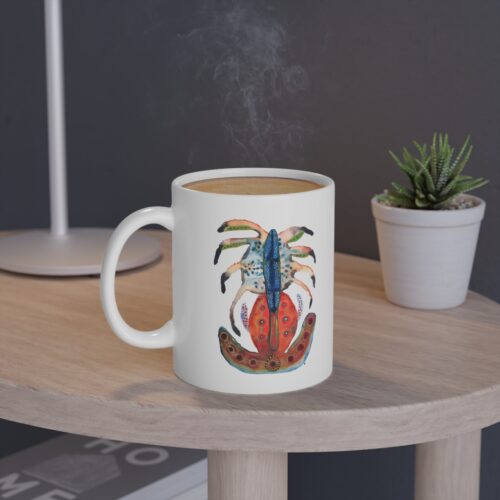 "Moulting" Print on Coffee Mug