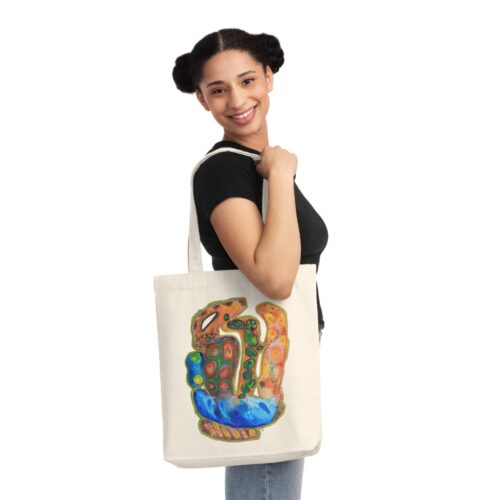 "A Thousand Eyes, Looking In" Eco-friendly Shopping Bag