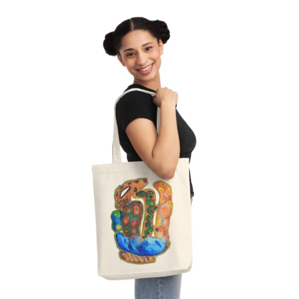 "A Thousand Eyes, Looking In" Eco-friendly Shopping Bag