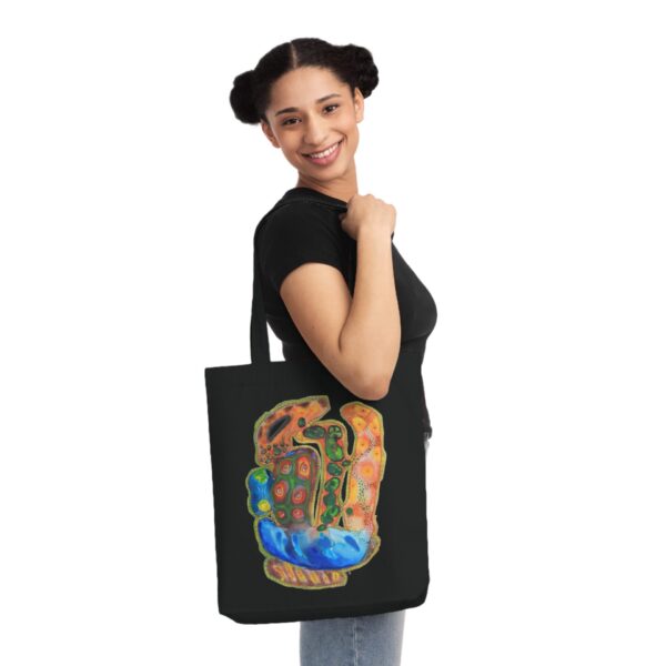 "A Thousand Eyes, Looking In" Eco-friendly Shopping Bag