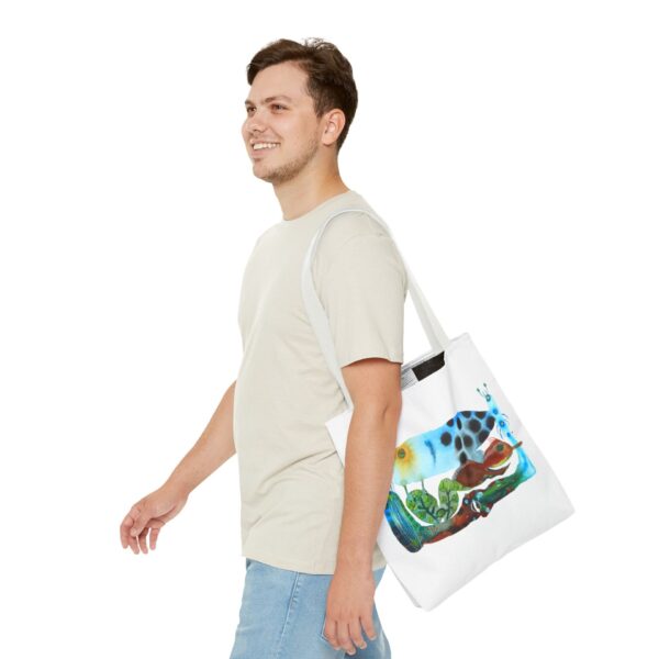 10608266452055475259_2048.jpeg "The Pond In The Garden" Canvas Bag