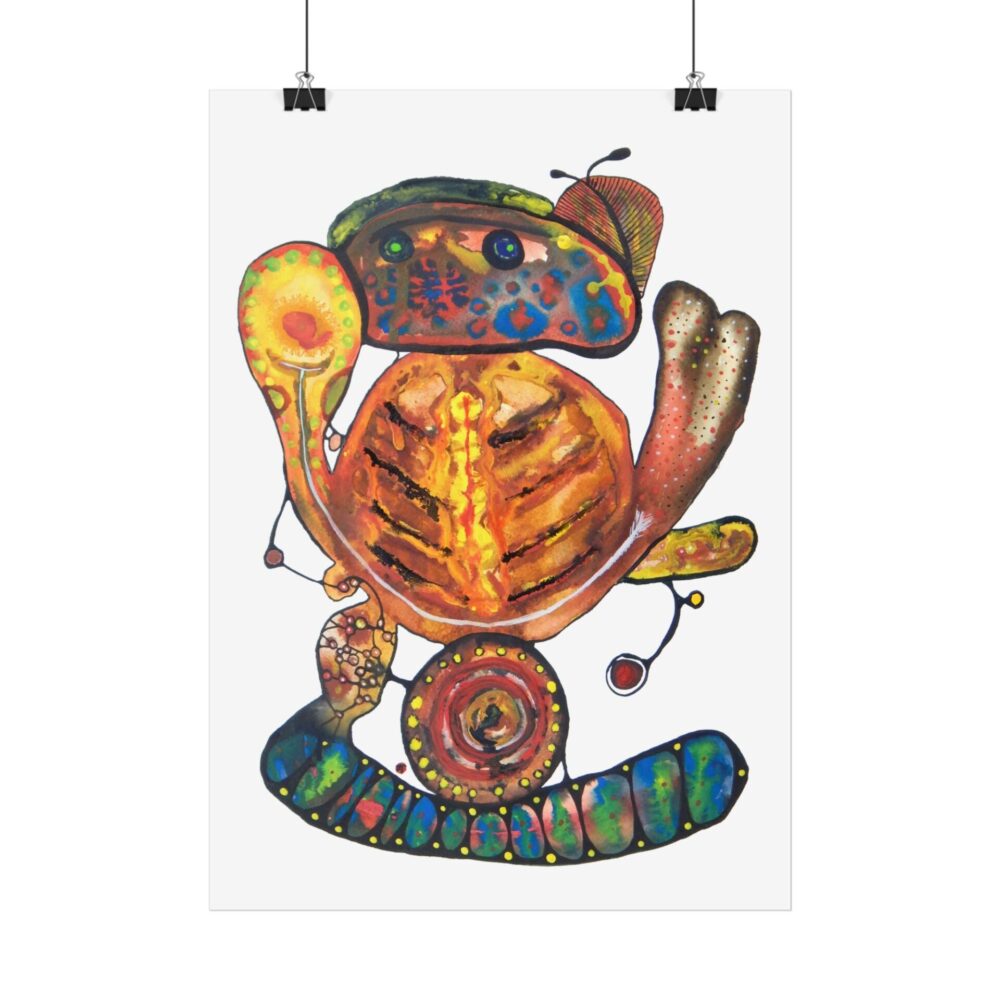 "Opening Up", Print on Paper