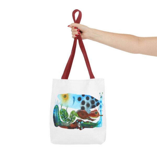 11390749164555449622_2048.jpeg "The Pond In The Garden" Canvas Bag