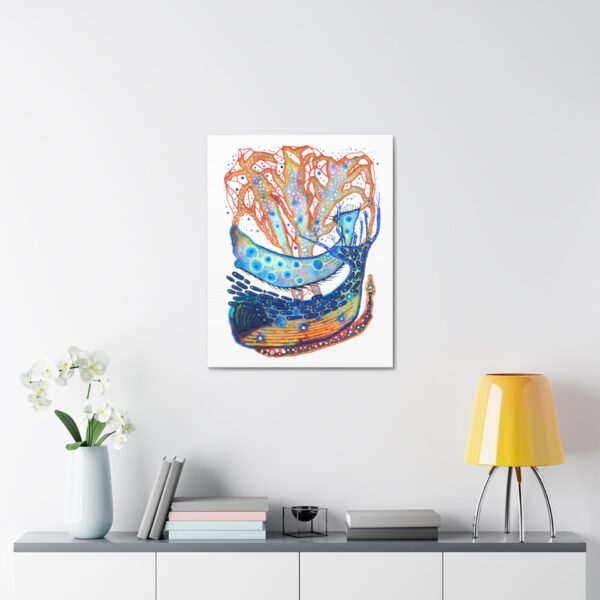 "The Deep Blue" Canvas