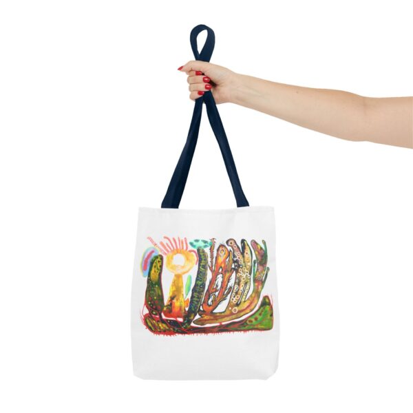 14095063174122396393_2048.jpeg "Into The Woods" Canvas Bag