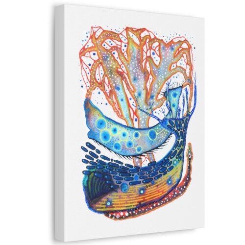 "The Deep Blue" Canvas