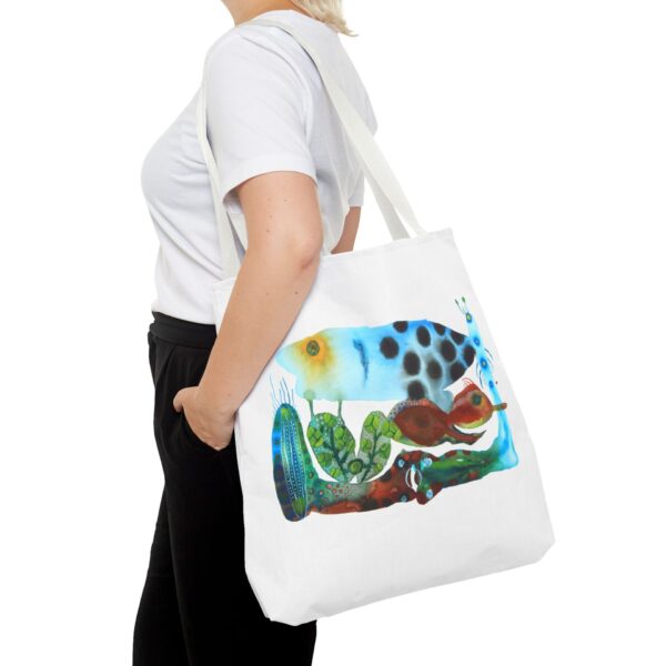 1441254402730903950_2048.jpeg "The Pond In The Garden" Canvas Bag