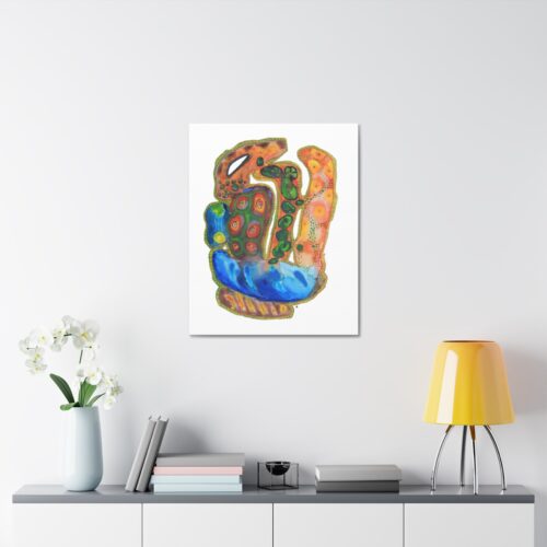 "A Thousand Eyes, Looking In" Canvas