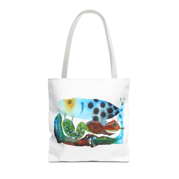15617570866397032091_2048.jpeg "The Pond In The Garden" Canvas Bag