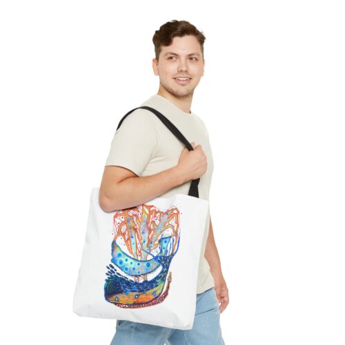 "The Deep Blue" Canvas Bag