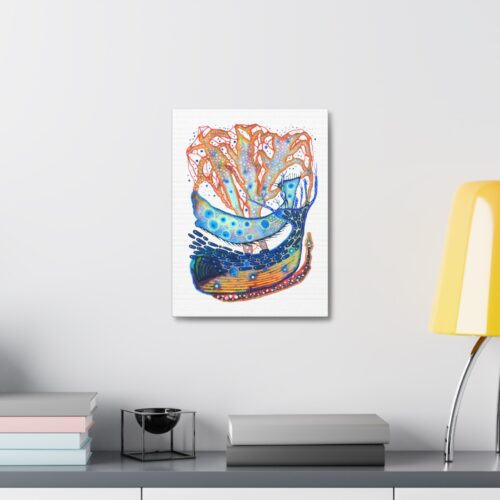 "The Deep Blue" Canvas