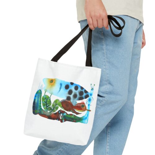 17163731267910927819_2048.jpeg "The Pond In The Garden" Canvas Bag