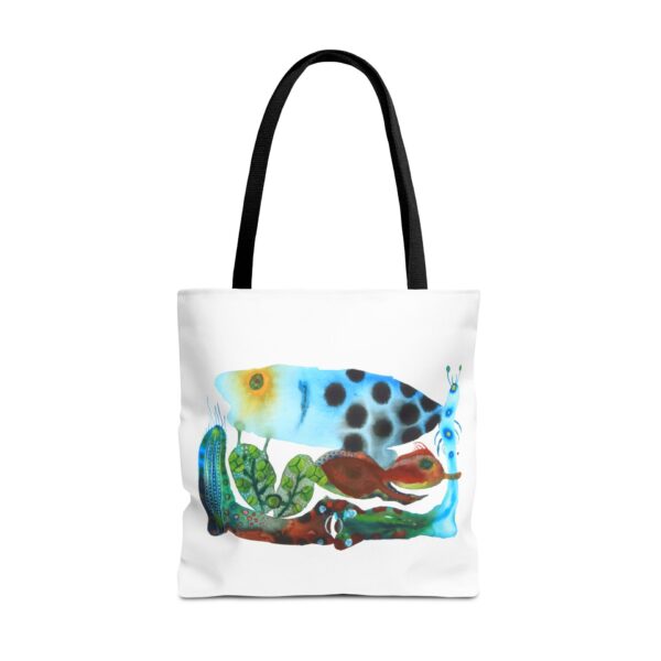 18387456710826929289_2048.jpeg "The Pond In The Garden" Canvas Bag